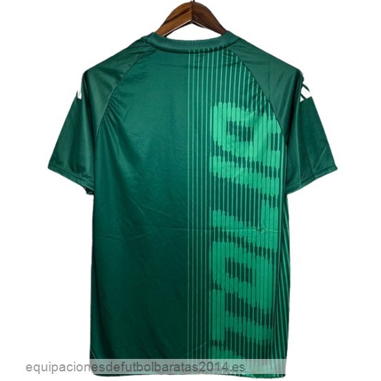 Nuevo Tailandia Previo al partido Camiseta Italia 2024 Verde Baratas